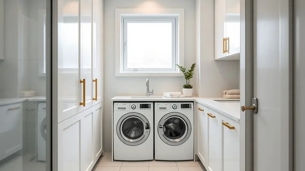 smart bathroom laundry designs
