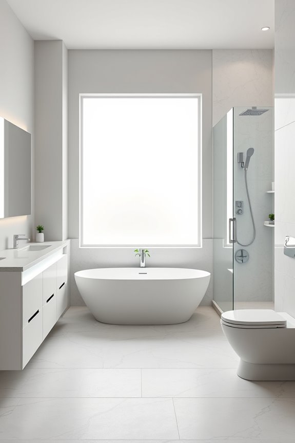 smart bathroom technology integration