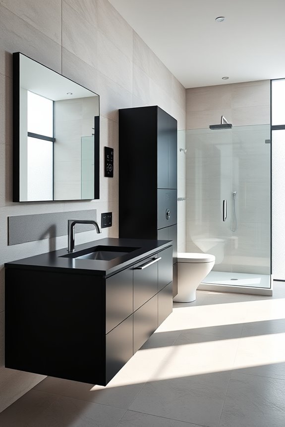 smart bathroom technology integration