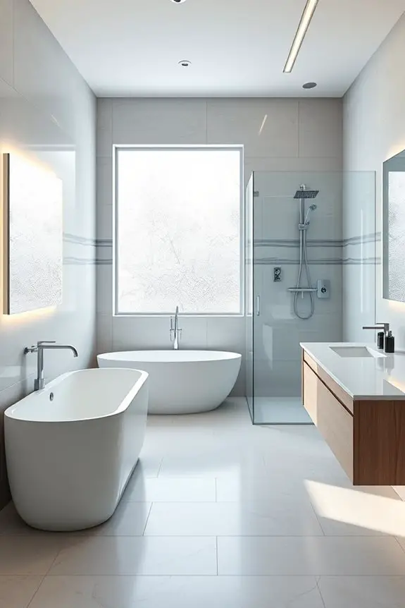 smart bathroom technology integration