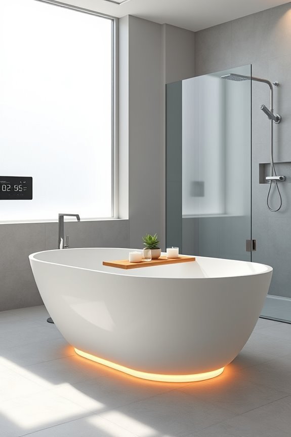smart bathtubs enhance relaxation
