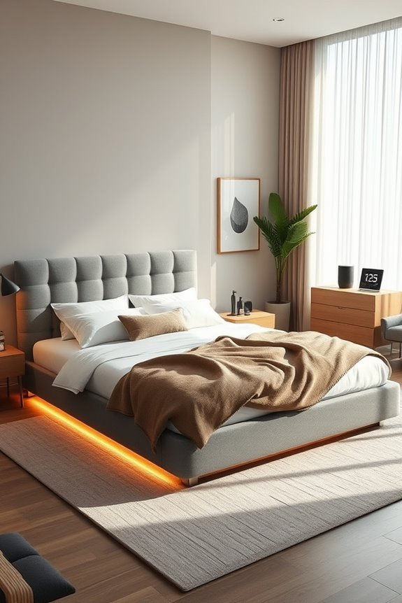 smart bedroom technology integration