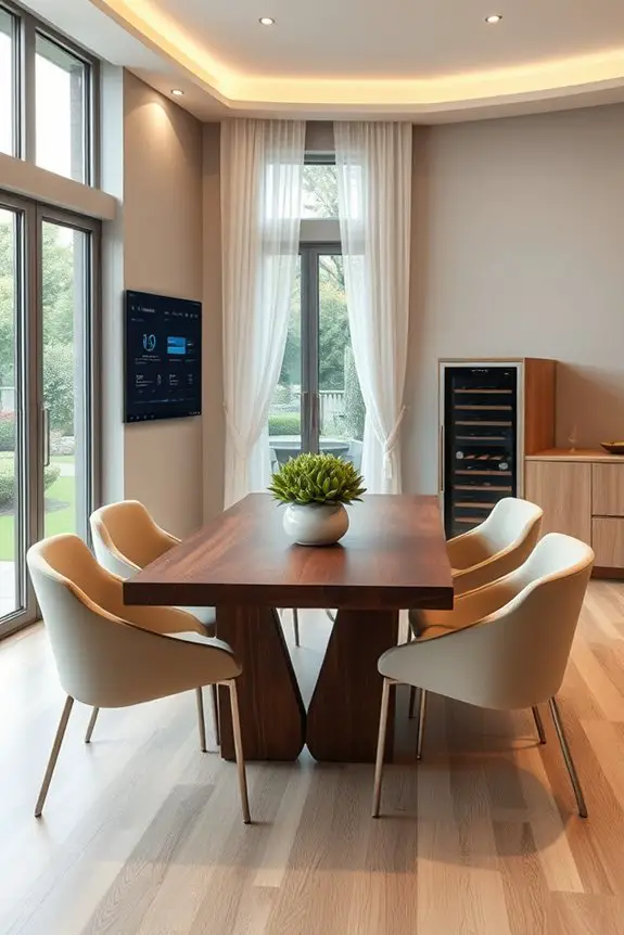 smart dining room technology