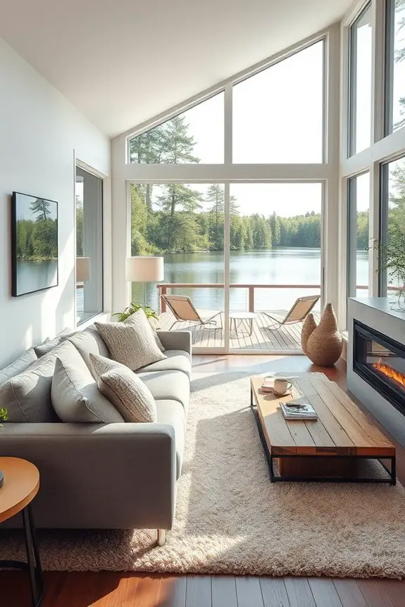 smart lake house living
