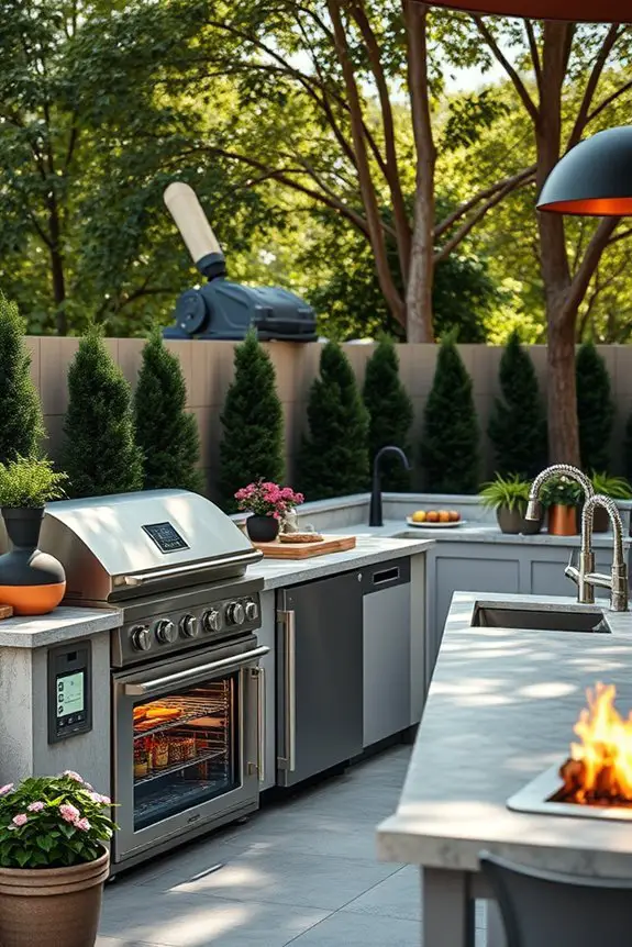 smart tech for outdoor cooking