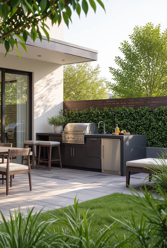 smokeless backyard entertaining hub