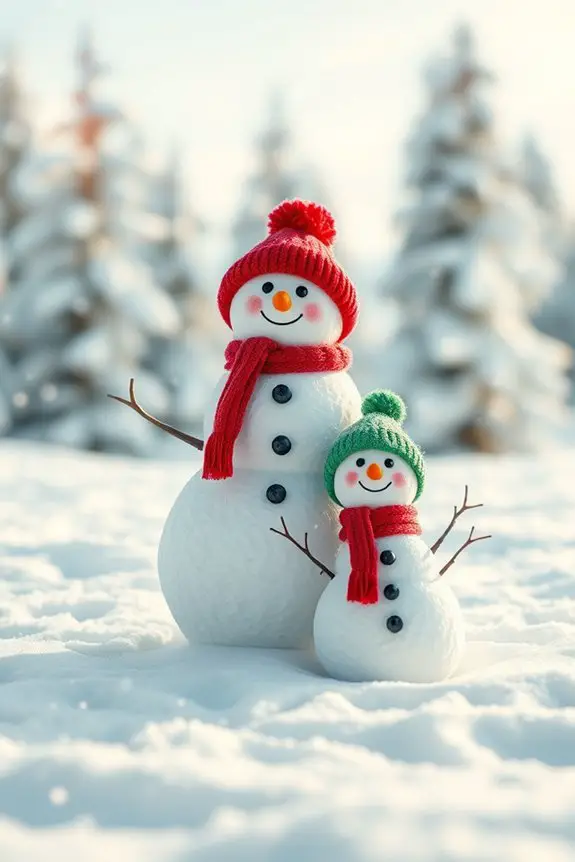 snowman themed holiday decorations