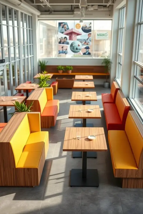 social inviting dining experience