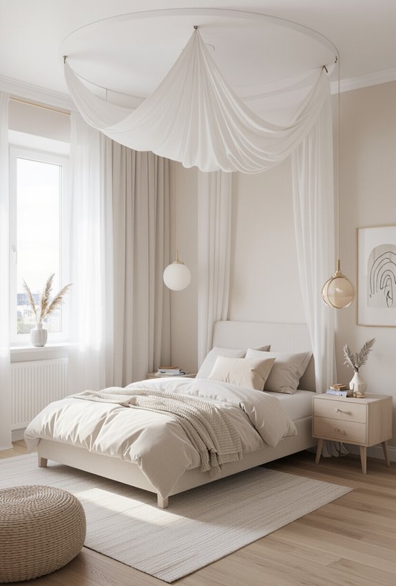 soft draped canopy retreat