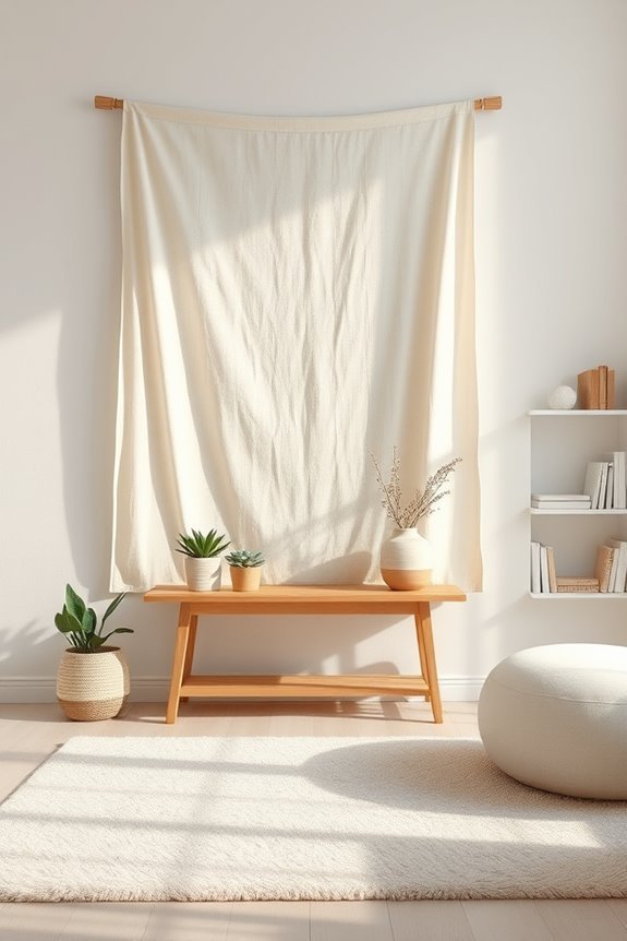 soft fabric wall decor