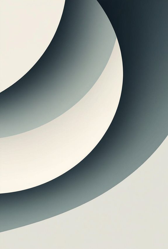 soft gradient dusk wall