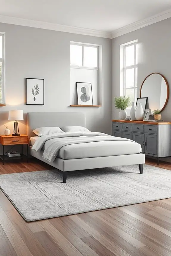 soft grey industrial decor essentials