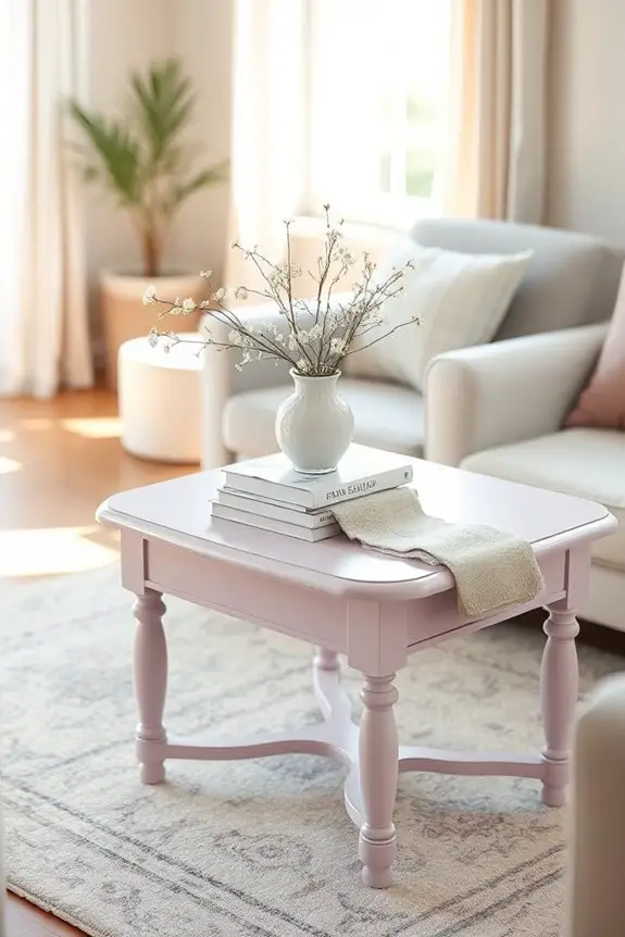 soft lilac whimsical decor