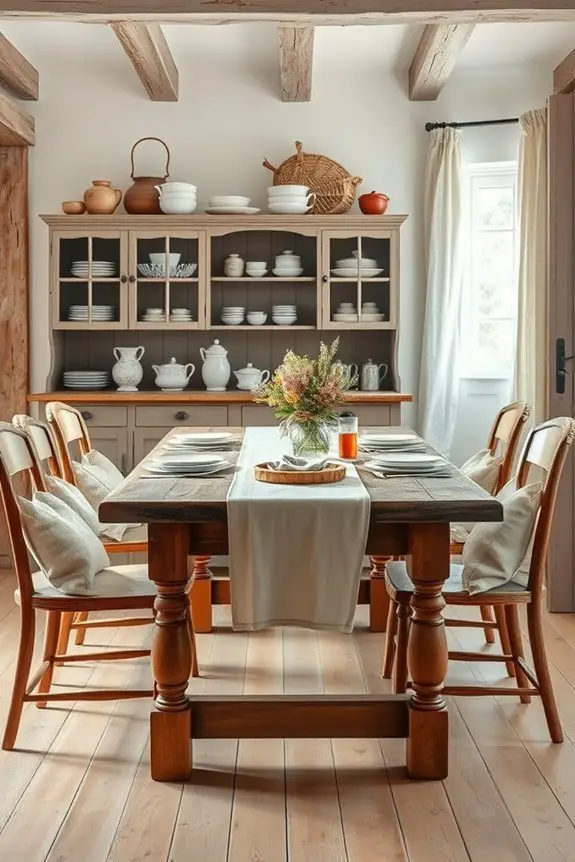 soft linen kitchen textiles