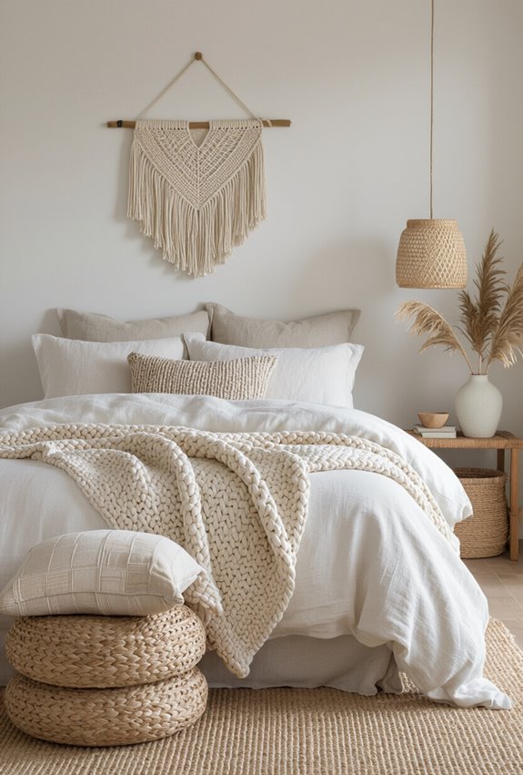 soft linens woven accents