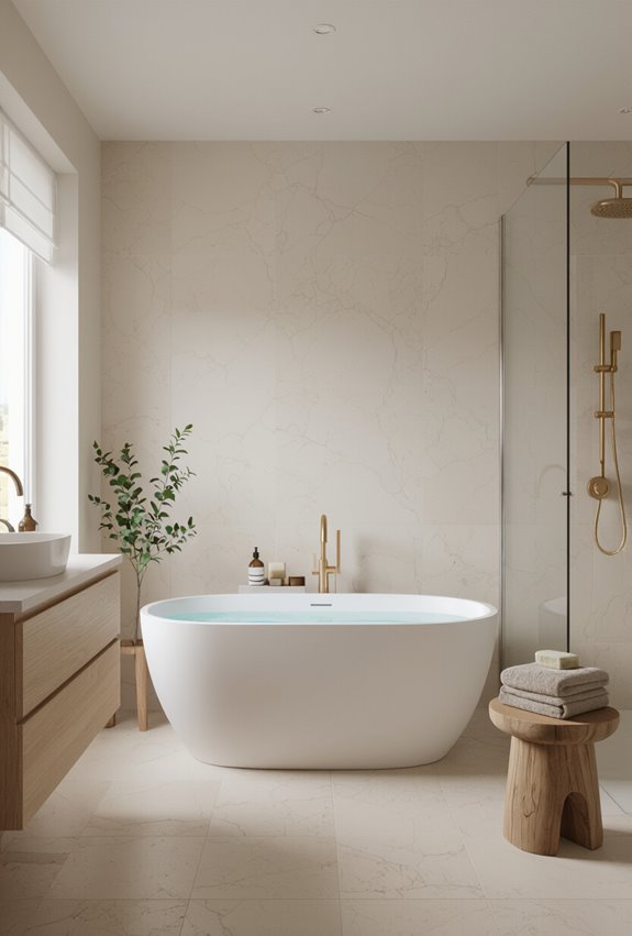 soft neutrals textured natural accents