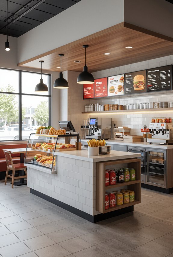 40 Fast Food Shop Design Ideas for a Trendy & Efficient Layout ...