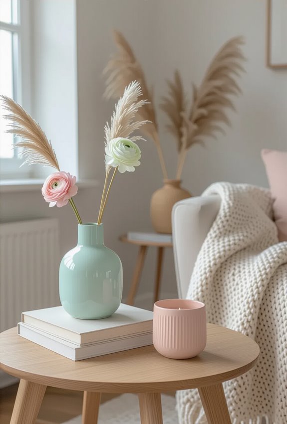 soft pastel accent projects