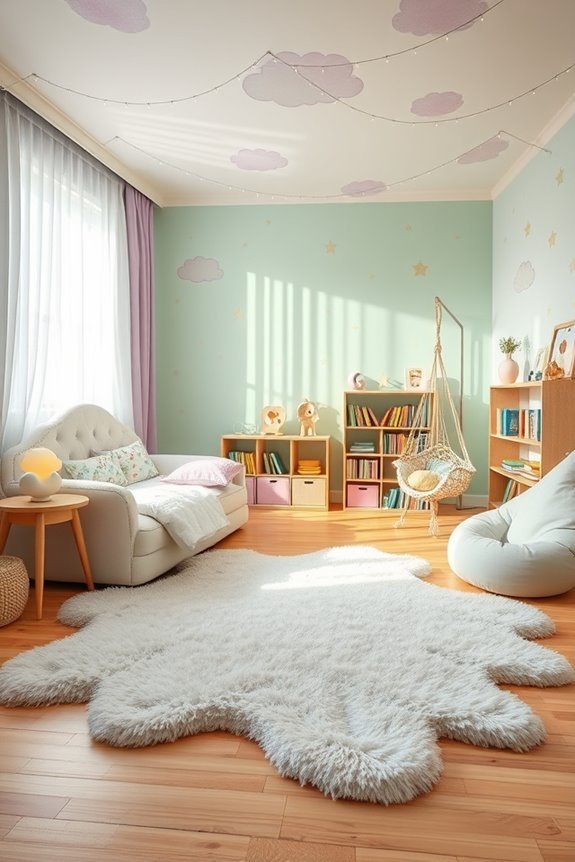 soft pastel bedroom retreat