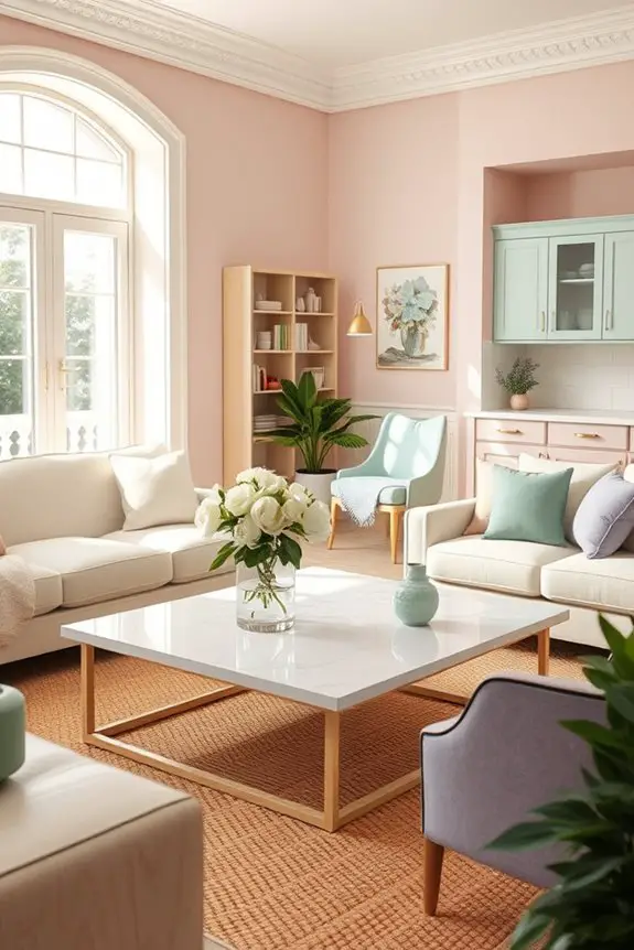 soft pastel decor ideas