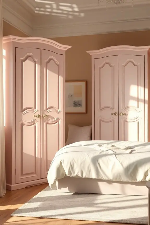 soft pastel wardrobe elegance