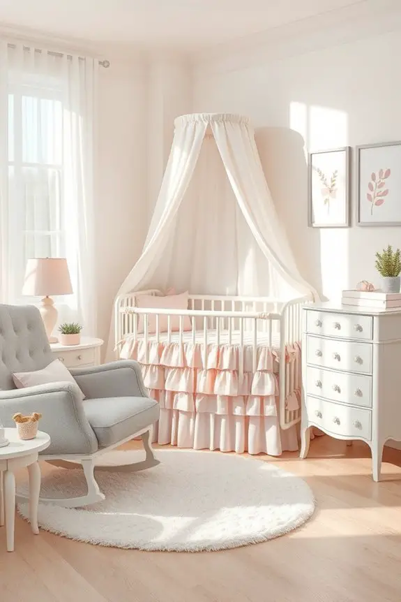soft pink bedroom sanctuary