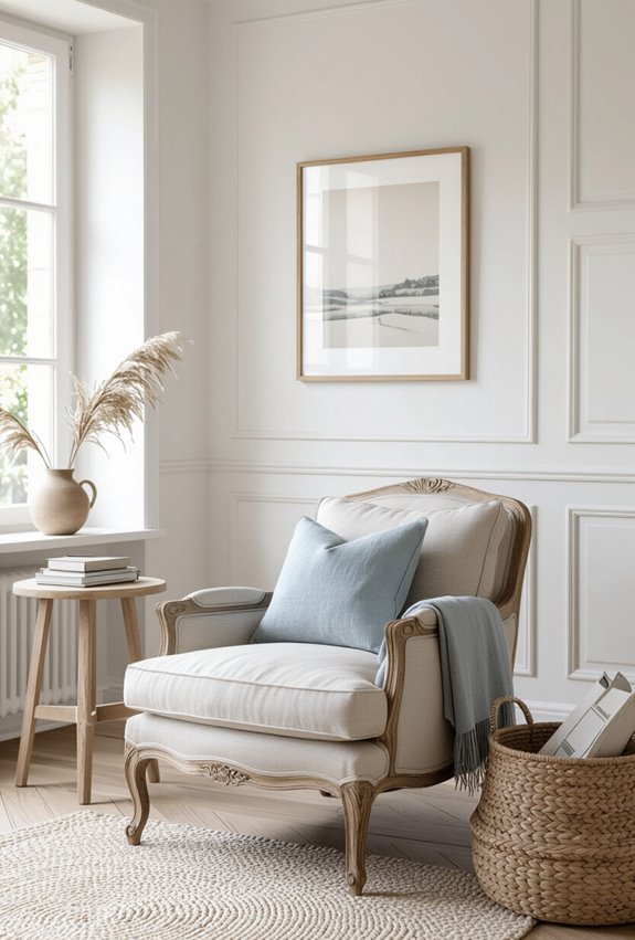 soft proven al blue accents