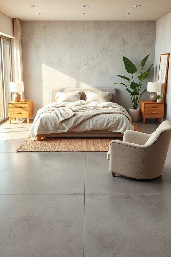 soft textures contrast concrete