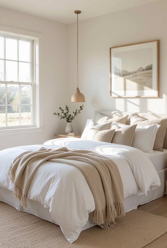 soft vintage cottage bedroom