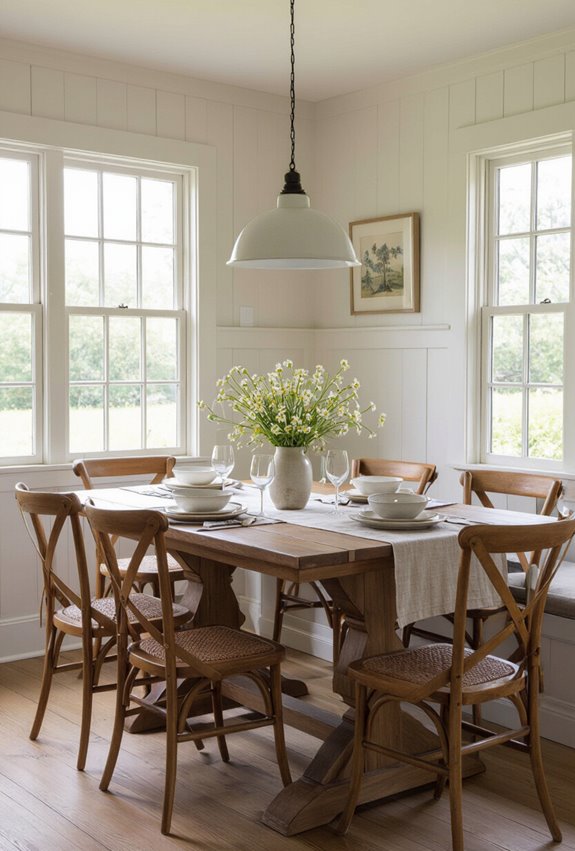 soft washed cottage hues