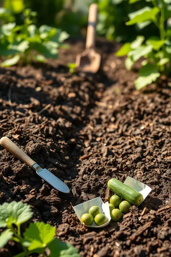 soil preparation for cucumbers