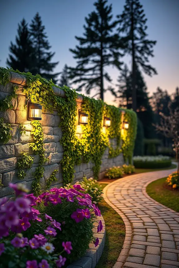 solar powered outdoor wall lights