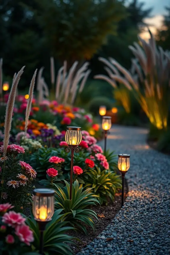 solar stakes for gardens