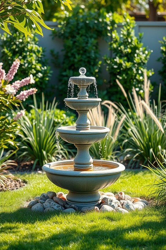 solar water fountain benefits