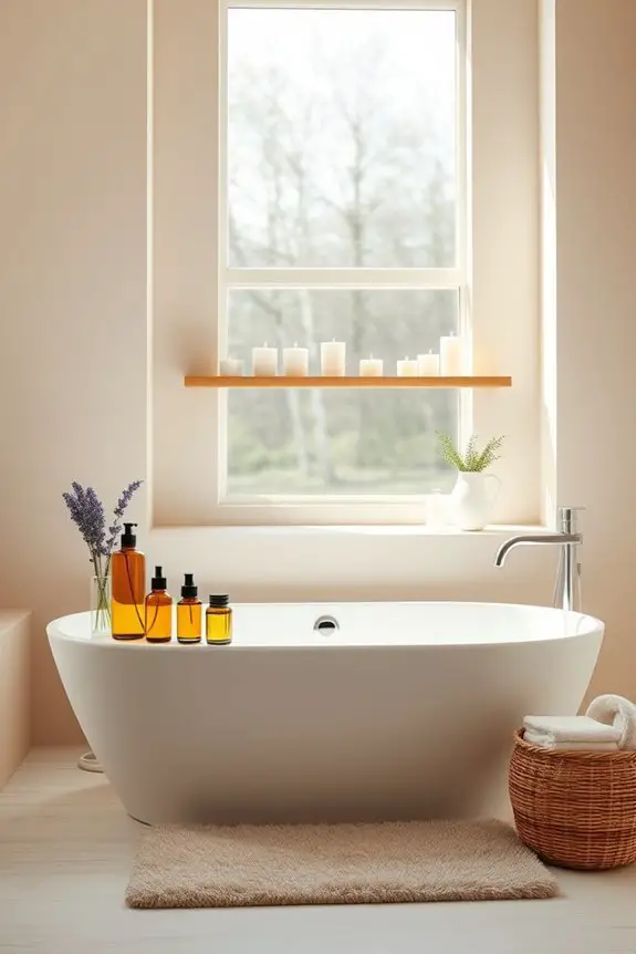 soothing aromatherapy bathroom retreat