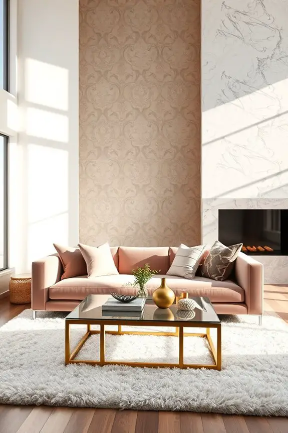 sophisticated accent wall ideas