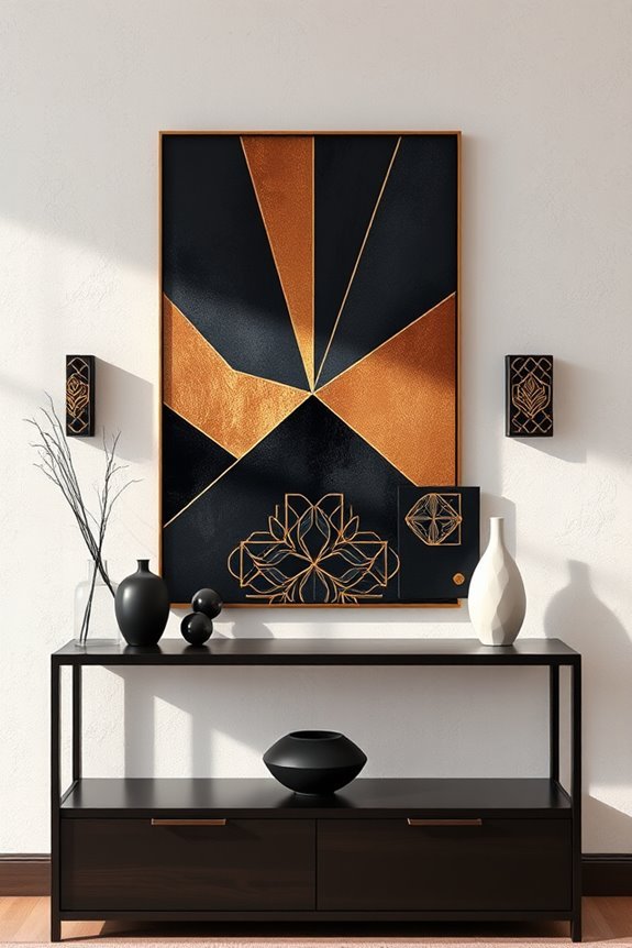 sophisticated art deco decor