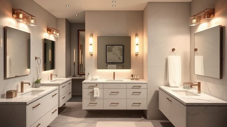 sophisticated bathroom lighting ideas