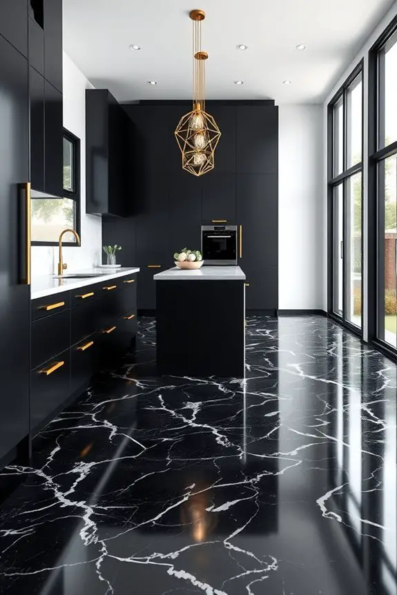 sophisticated black geometric patterns