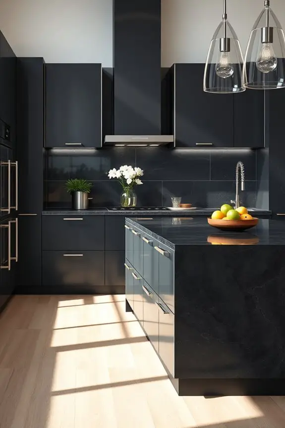 sophisticated charcoal gray elegance
