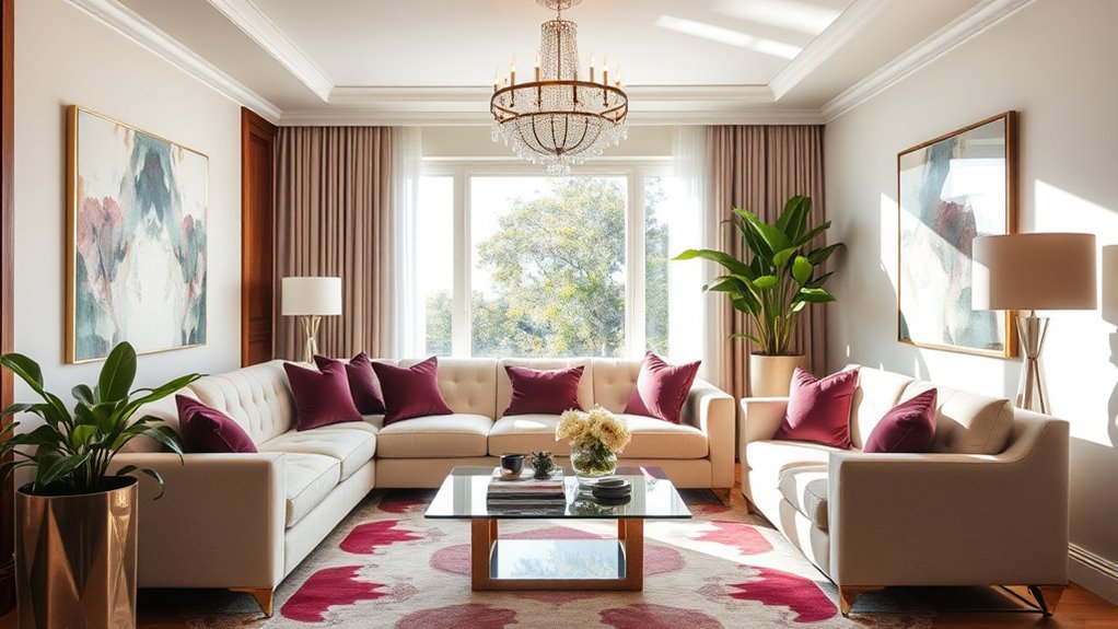sophisticated contemporary luxury interiors