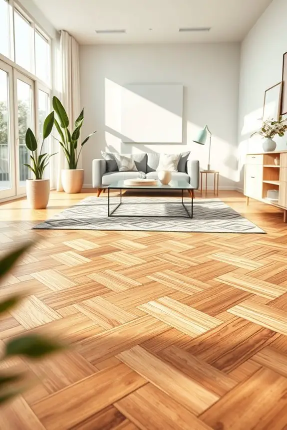sophisticated contemporary parquet designs