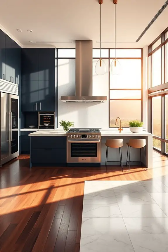 sophisticated culinary ambiance design