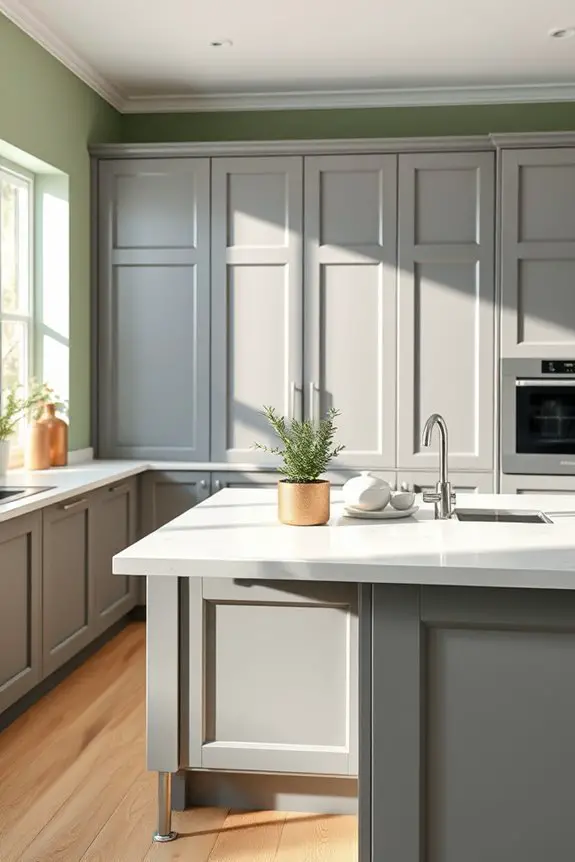 sophisticated grey and sage
