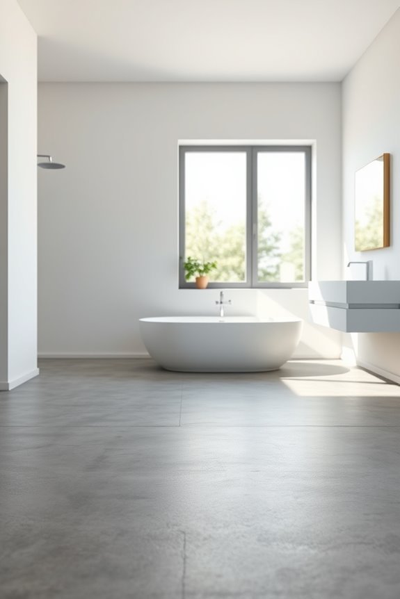 sophisticated matte concrete elegance