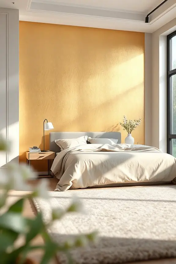 sophisticated modern metallic accents