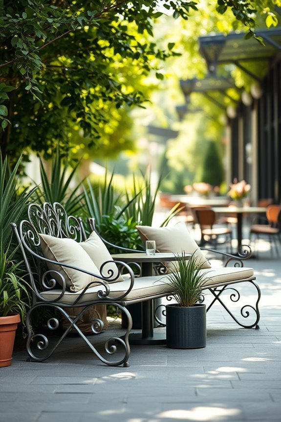 sophisticated outdoor seating solutions