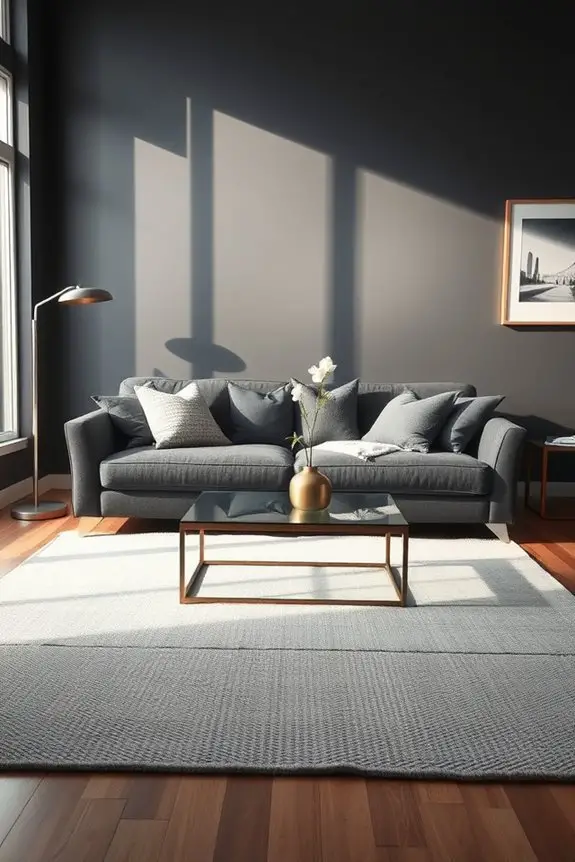 sophisticated smoky gray elegance