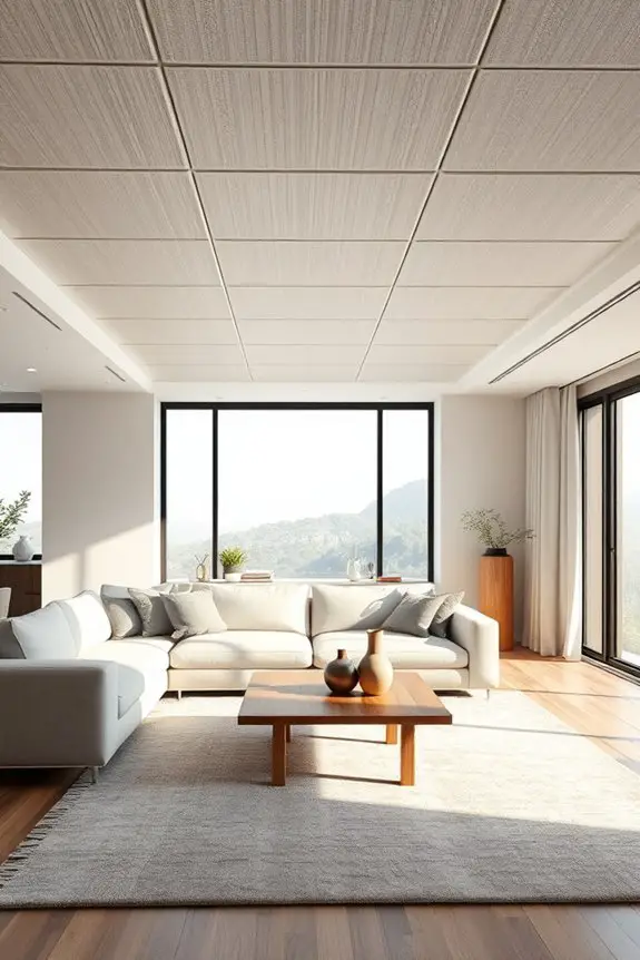 sound absorbing ceiling tiles