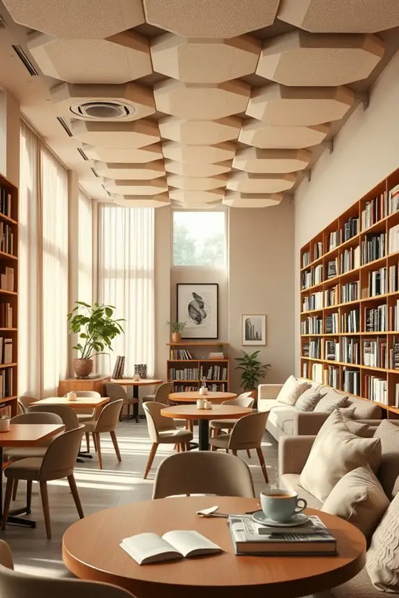 sound management for cafes